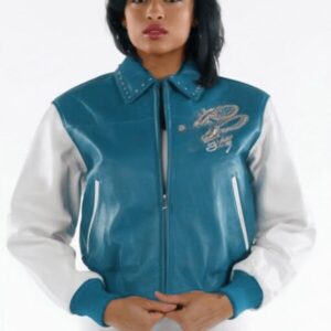 Pelle Pelle Ladies Notorious Turquoise Jacket