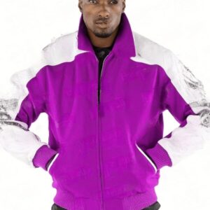 Pelle Pelle Scripted Purple Jacket