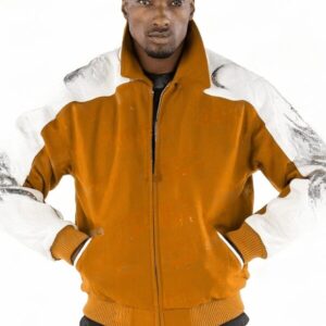 Pelle Pelle Scripted Mustard Jacket