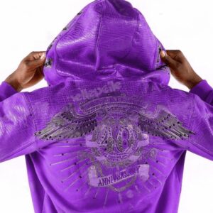 Pelle Pelle 40th Anniversary Dark Purple Wool Jacket
