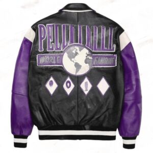 World Famous Soda Club Bright Purple Plush Jacket