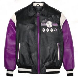 World Famous Soda Club Purple Plush Jacket
