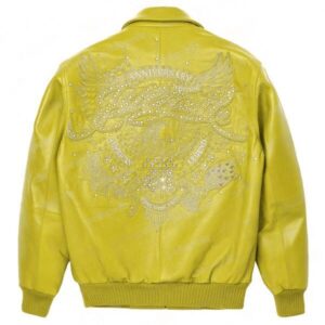 Pelle Pelle 40th Anniversary Olive Leather Jacket