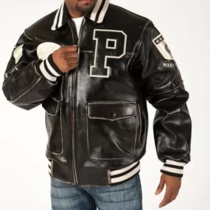 Pelle Pelle Black Bomber Marc Buchanan 1978 Jacket