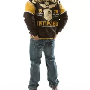 Pelle Pelle Brown Invincible Wool Jacket