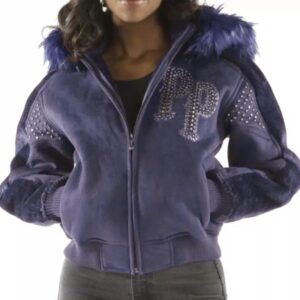 Ladies Pelle Pelle Queen of Thrones Blue Jacket