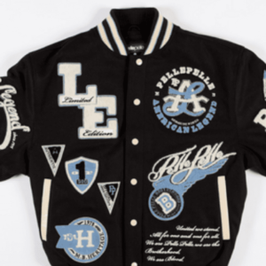 Pelle Pelle American Legend Limited Edition Black Varsity Jacket