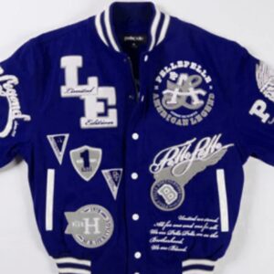 Pelle Pelle American Legend Limited Edition Royal Blue Varsity Jacket