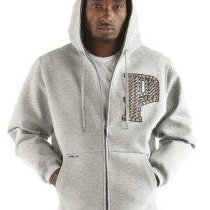 Pelle Pelle American Light Gray Hoodie