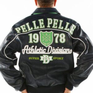 Pelle Pelle Athletic Division Navy Blue Jacket