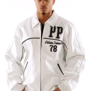 Pelle Pelle Athletic Division White Jacket