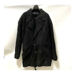 Pelle Pelle Authentic Mens Nubuck Leather Padding Coat