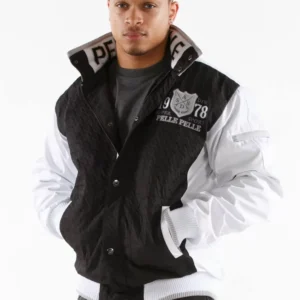 Pelle Pelle Super Sport Black And White Jacket