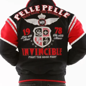 Pelle Pelle Black Invincible Wool Jacket