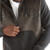 Pelle Pelle Charcoal Hooded Midlayer Jacket - Image 2