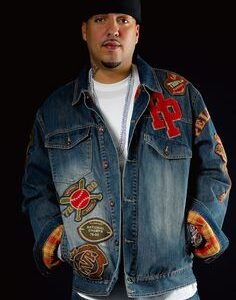 Pelle Pelle French Montana Varsity Denim Jacket