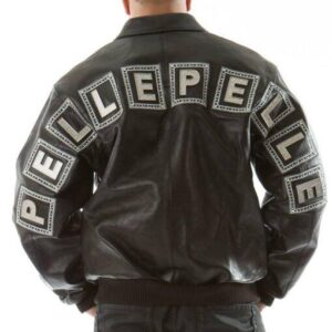 Pelle Pelle Jeweled Black Jacket