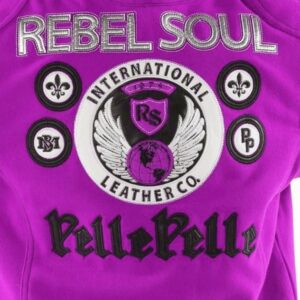 Pelle Pelle Kids Purple Rebel Soul Jacket