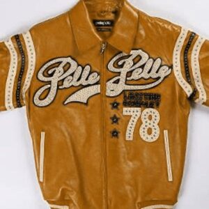 Pelle Pelle 1978 Marc Buchanan Mustard Leather Jacket