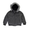 Pelle Pelle Little Boys Wool Blend Gray Jacket - Image 2