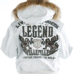 Pelle Pelle Live Like A Queen White Jacket