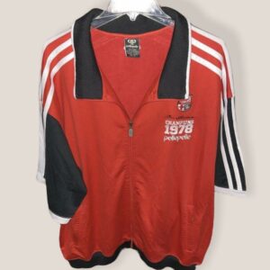 Pelle Pelle Marc Buchanan Red Basketball Warmup Jacket