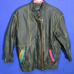 Pelle Pelle Men’s Leather Varsity Bomber Jacket