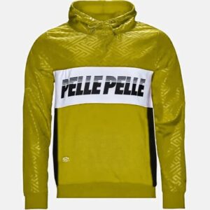Pelle Pelle Mens Light Green Hoodie