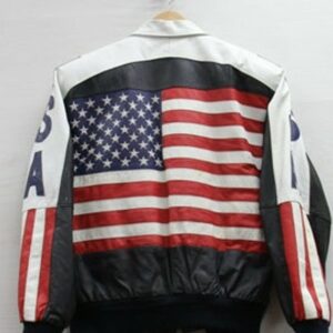 Pelle Pelle Mens USA Bomber Jacket