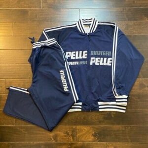 Pelle Pelle Mens Vintage By Marc Buchanan Navy Blue Tracksuit