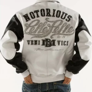 Pelle Pelle Notorious White Black Leather Jacket
