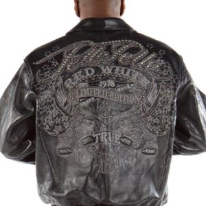 Pelle Pelle Red White & True Black Jacket