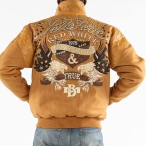 Pelle Pelle Red White & True Mustard Jacket