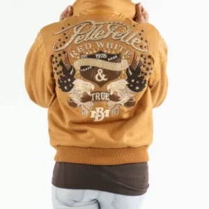 Pelle Pelle Red White & True Wool Yellow Jacket