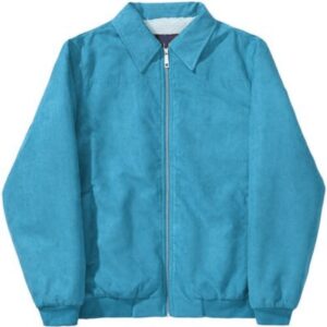 Pelle Pelle Suedo Turquoise Basic Jacket