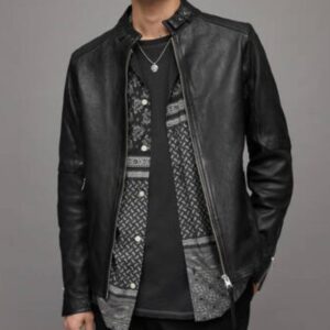 Pelle Pelle Tagg Black Leather Jacket