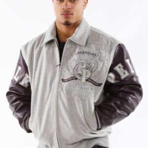 Pelle Pelle The Highest Caliber Mens Gray Coat