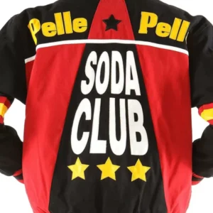 Pelle Pelle Throwback Black Soda Club Wool Jacket