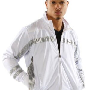 Pelle Pelle White track Jacket