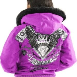 Pelle Pelle Womens Limited Edition Princess Purple 1978 Jacket