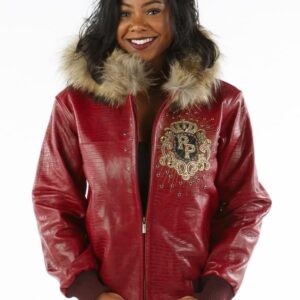 Pelle Pelle Womens The Original Maroon Jacket