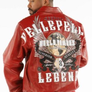 Pelle Pelle World Famous Legend Red Jacket