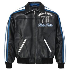Pelle Pelle World Tour Blue Black Jacket
