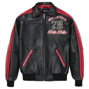 Pelle Pelle World Tour Red Black Jacket