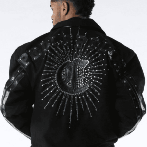 Pelle Pelle Chicago Wool Black Jacket