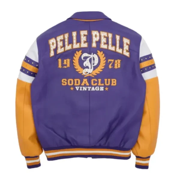 Pelle Pelle 1978 Soda Club Arches Purple Jacket