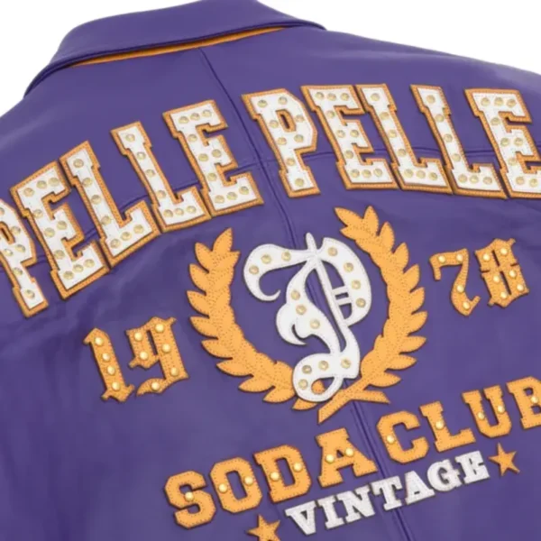 Pelle Pelle 1978 Soda Club Arches Purple Jacket