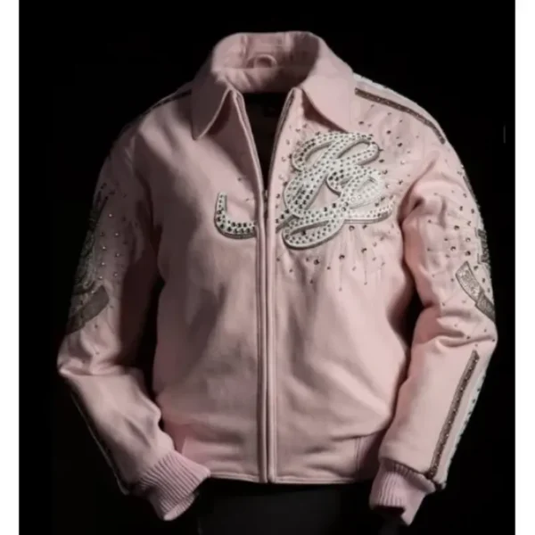 Pelle Pelle American Legend Pink Wool Jacket