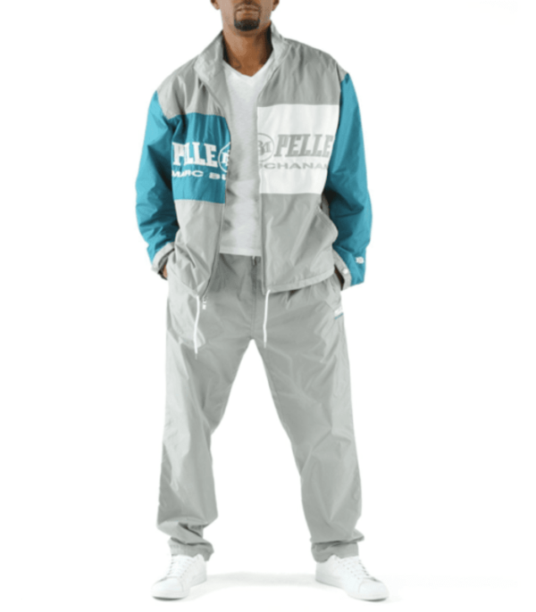 Pelle Pelle Mb Mirror Jogger Grey Tracksuit