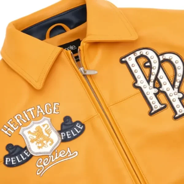 Pelle Pelle Soda Club Heritage Series Yellow Jacket